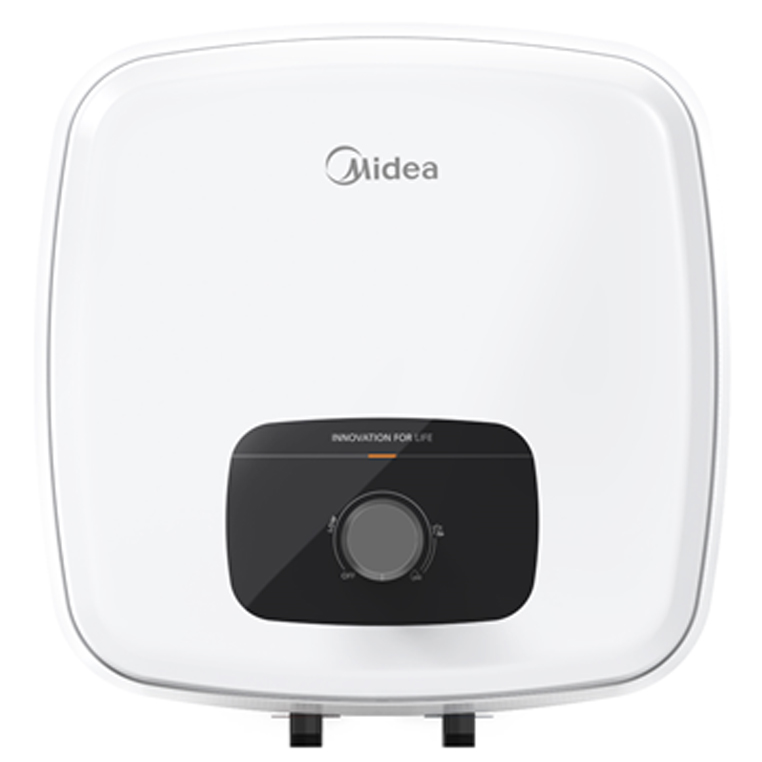 Midea 15 Liter Electric Water Heater Geyser (D15-20VN1) model D15-20VN1 front view - GharOne Nepal