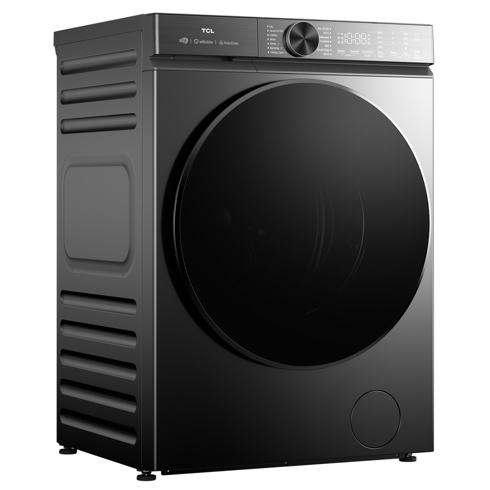TCL 12 Kg Fully Automatic Front Load Washing Machine (C6812FLG) model C6812FLG front view - GharOne Nepal view 5