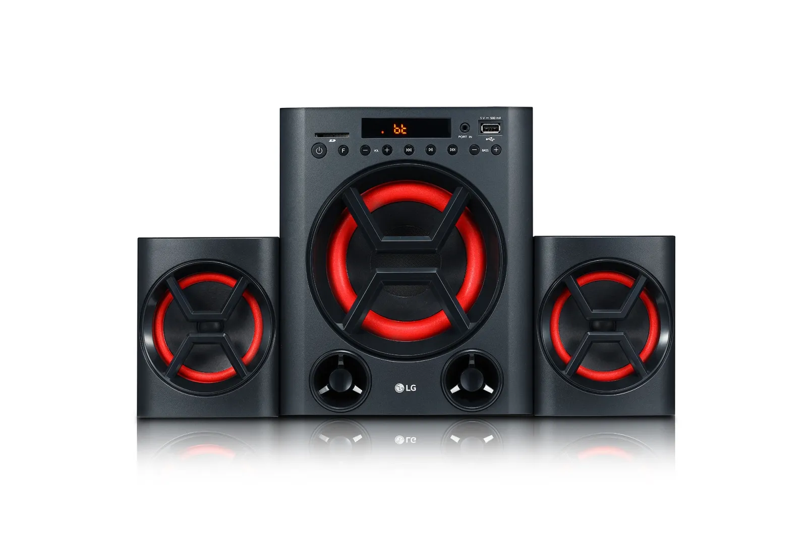 LG 40 Watt XBoom Blast+ Multimedia Speaker model LK72B front view - GharOne Nepal view 3