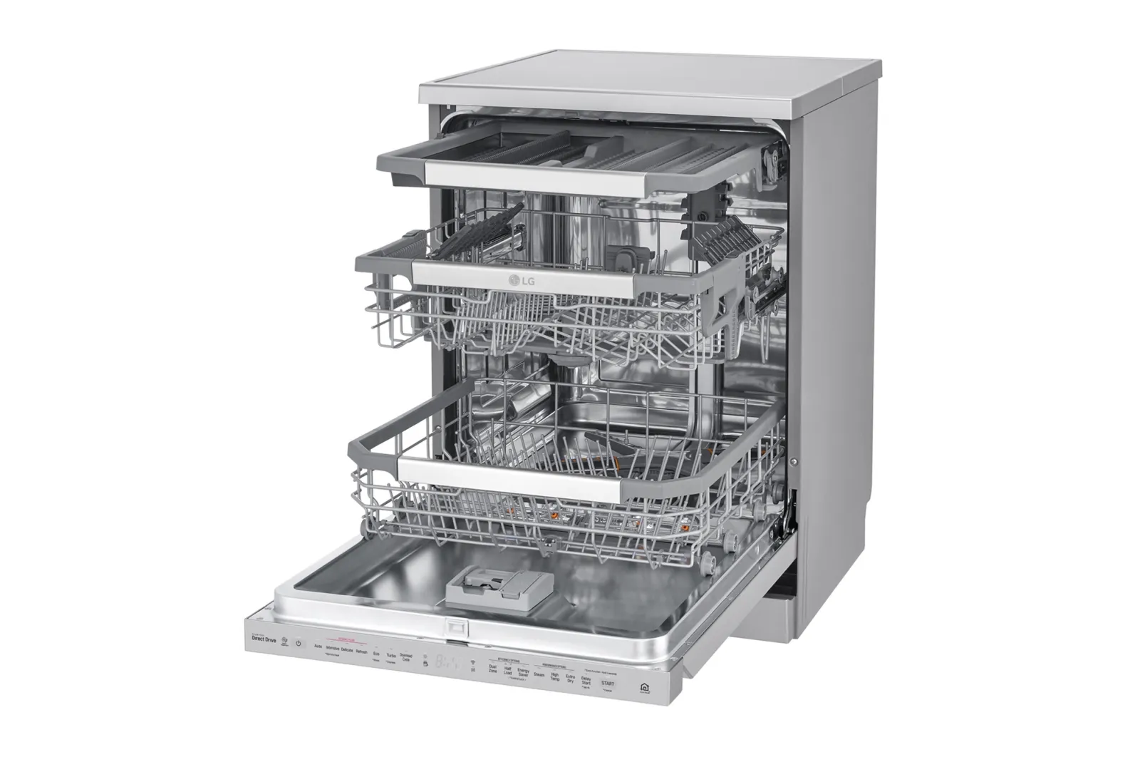 LG 14 Plate Setting Dish Washer (DFB325HS) model DFB325HS front view - GharOne Nepal view 7