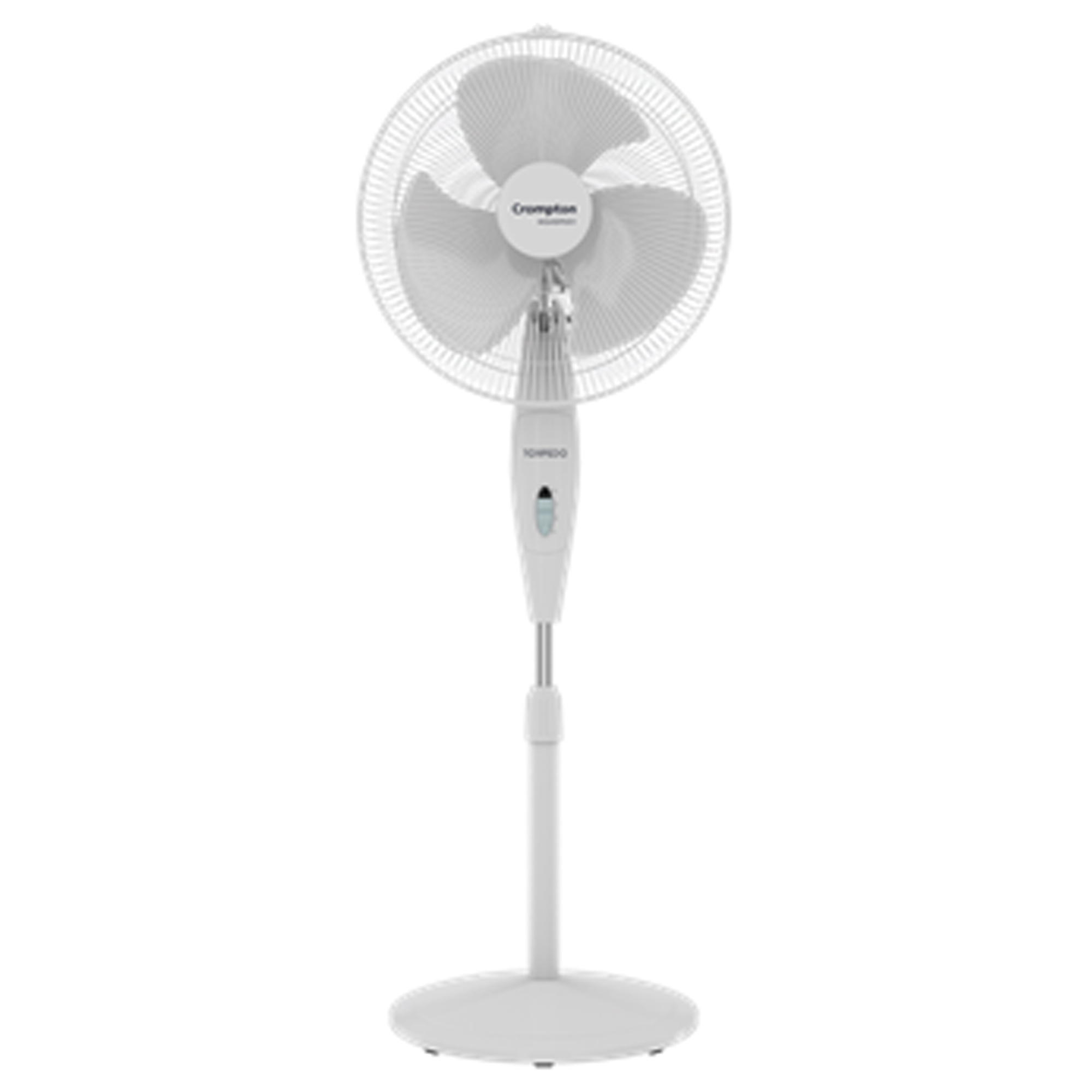 Crompton 16 Inch High Speed Stand Fan (XPFHSTOR16KDW) model XPFHSTOR16KDW front view - GharOne Nepal