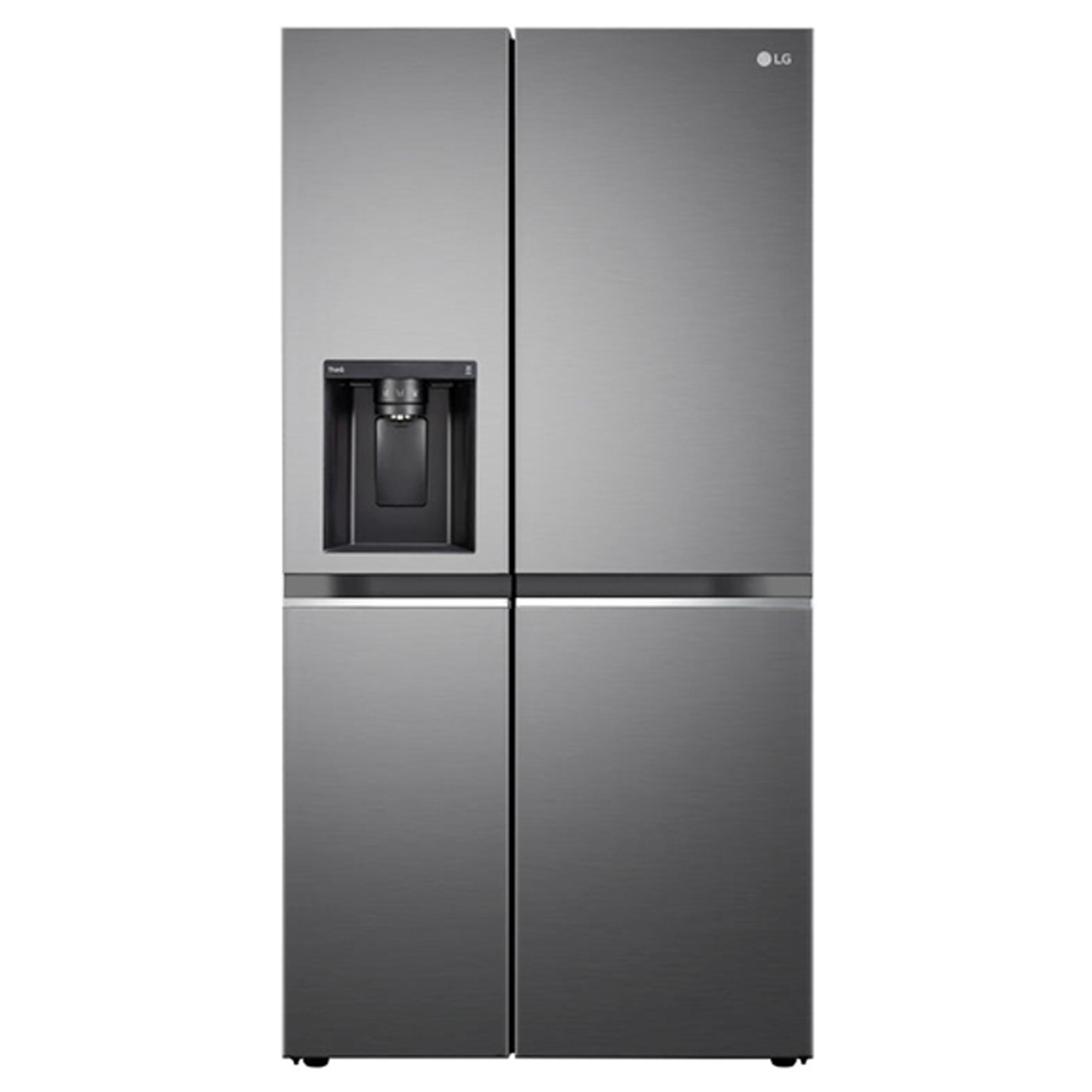 LG 674 Liter Side By Side Refrigerator (GSL6356PZ.DPZQ) model GSL6356PZ.DPZQ front view - GharOne Nepal