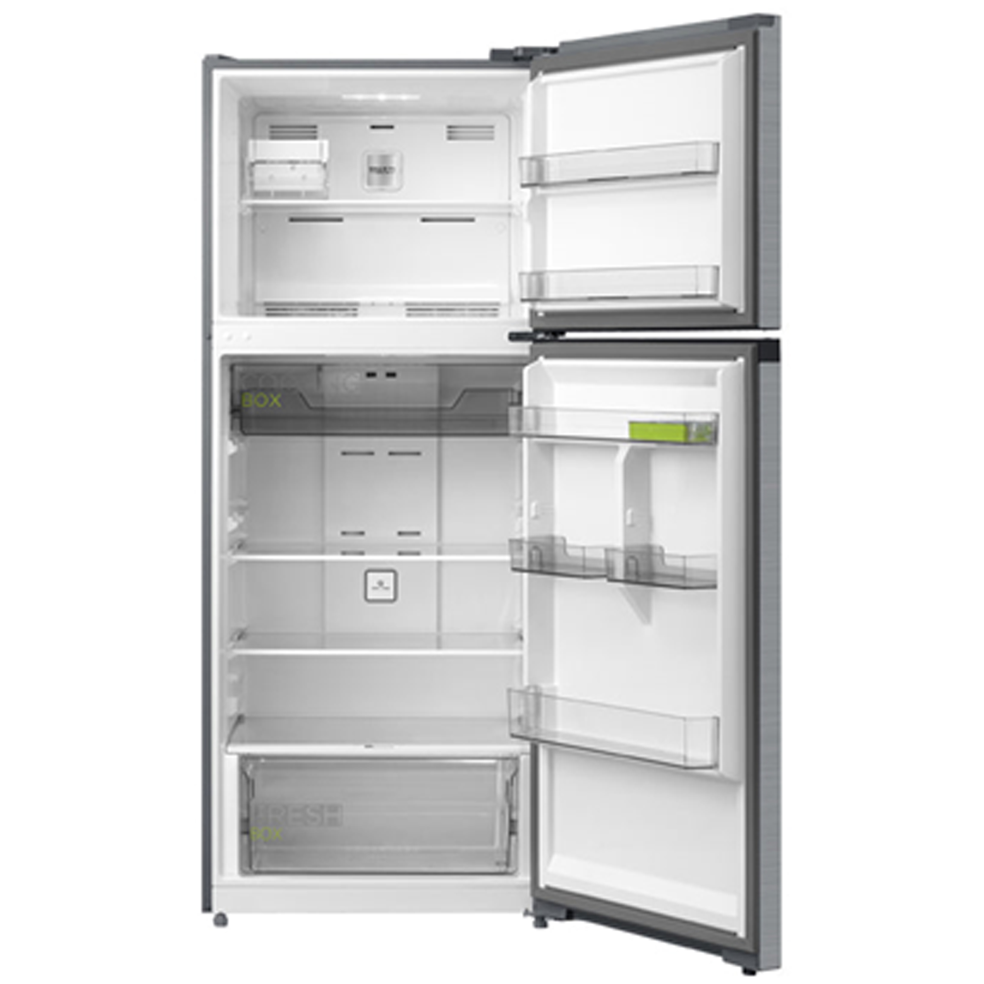Midea 413 Liter Double Door Refrigarator (MDRT580MTE46D) model MDRT580MTE46D front view - GharOne Nepal view 3