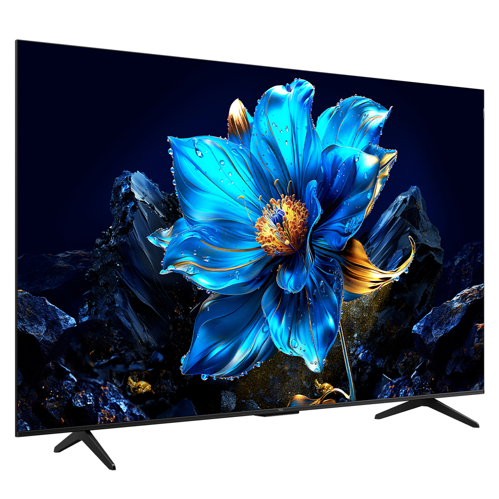 TCL 75 Inch QLED 4K, Powered by Google TV model 75P7K front view - GharOne Nepal view 3