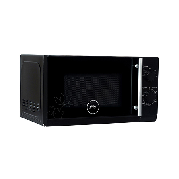 Godrej 20 Liter Solo Microwave Oven (GMX20SA2BLM-BLACK) model GMX20SA2BLM-BLACK front view - GharOne Nepal view 6
