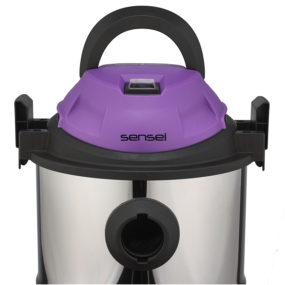Sensei 1600 Watt Drum Vacuum Cleaner (SVC16WD02) model SVC16WD02 front view - GharOne Nepal view 3