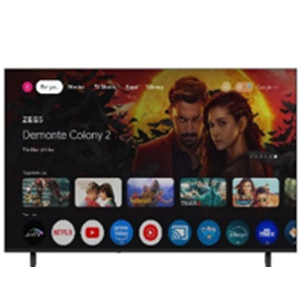 CG 65 Inch QLED TV model 65GTVQ4 front view - GharOne Nepal