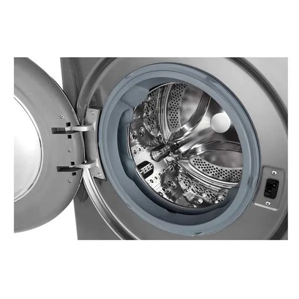 LG 9 Kg Front Load Washing Machine | AI Direct Drive | TurboWash | Steam+ | ThinQ Wi-Fi (FV1409S3V) model FV1409S3V front view - GharOne Nepal view 5
