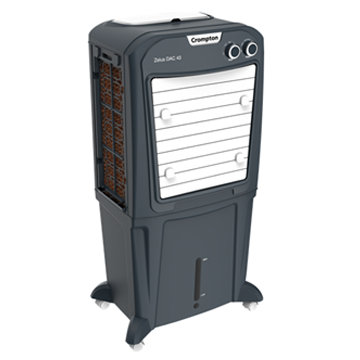 Crompton 45 Liter Personal Air Cooler model ACGC-ZELUSPAC45 front view - GharOne Nepal