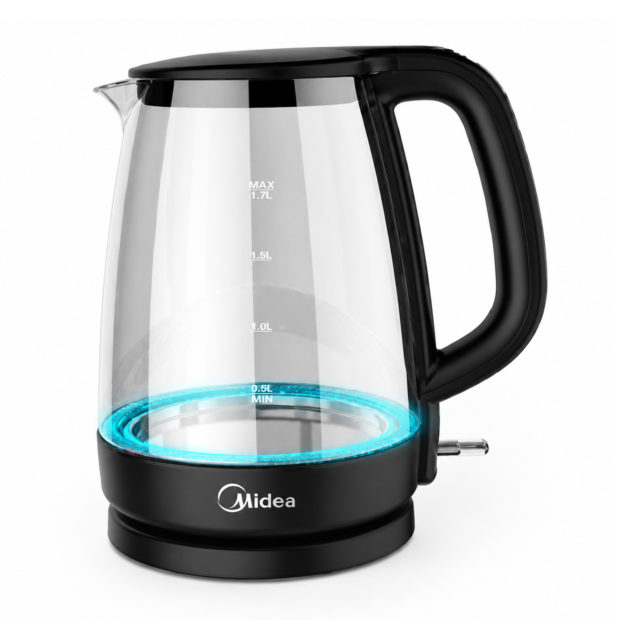 Midea 1.7 Liter Electric Kettle model MK-17G03A2 front view - GharOne Nepal
