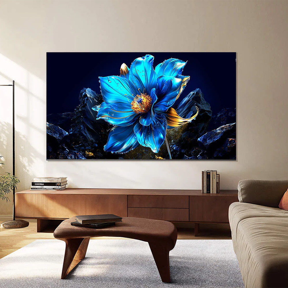 TCL 75 Inch QLED 4K, Powered by Google TV model 75P7K front view - GharOne Nepal view 5