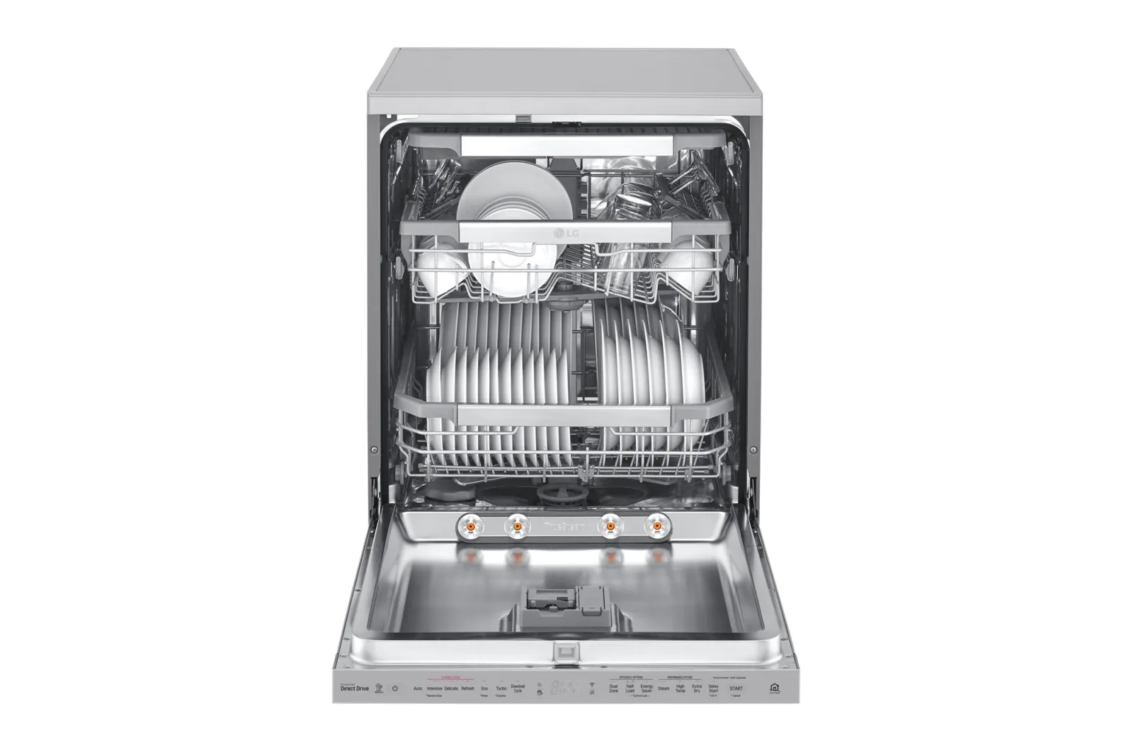LG 14 Plate Setting Dish Washer (DFB325HS) model DFB325HS front view - GharOne Nepal view 4
