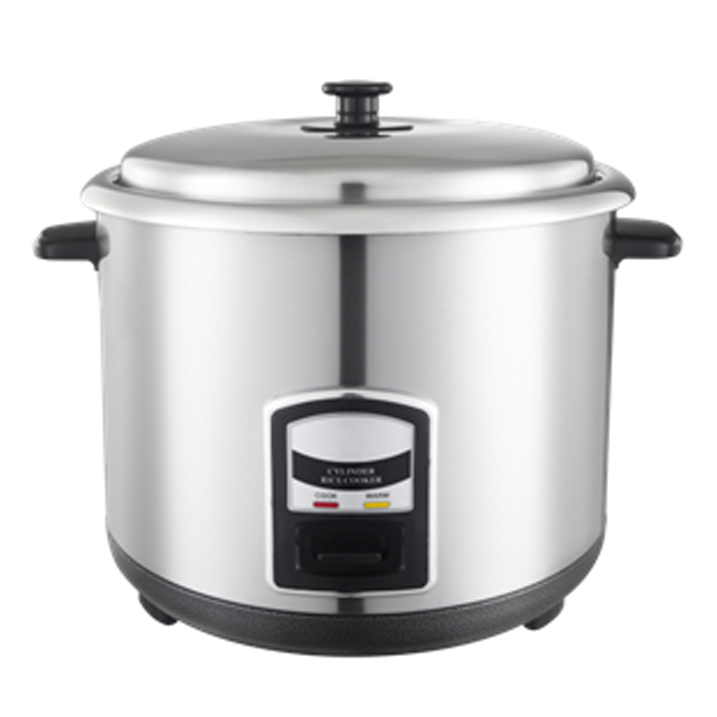 CG 1 Liter Stainless Steel Rice Cooker (CGRC1005SS) model CGRC1005SS front view - GharOne Nepal