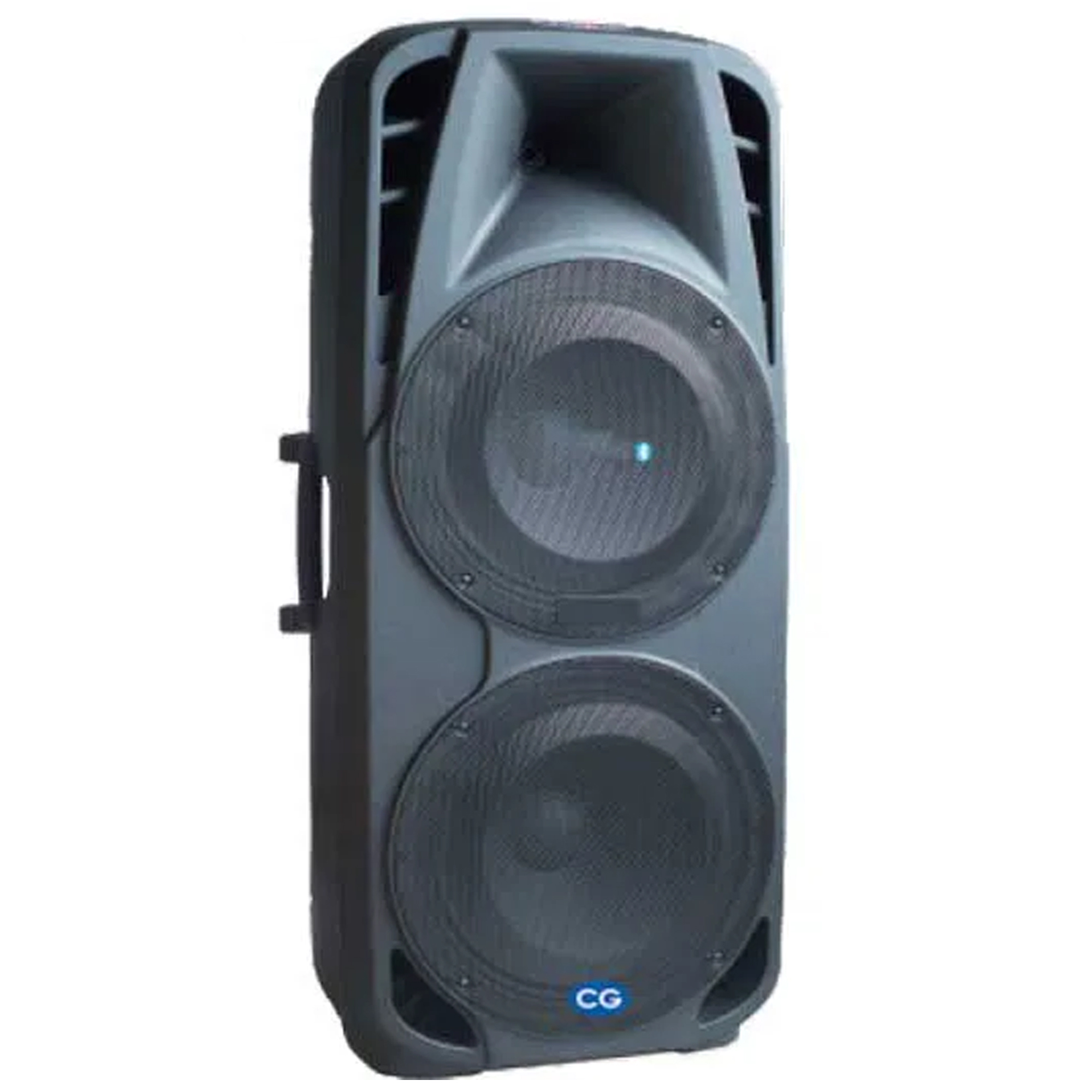 CG 15 Inch Trolley Speaker (CGTS15B01D) model CGTS15B01D front view - GharOne Nepal