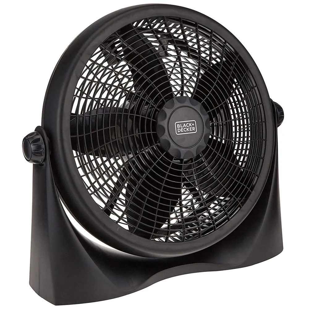 Black+Decker 16 Inch Box Fan (FB1620-B5) model FB1620-B5 front view - GharOne Nepal