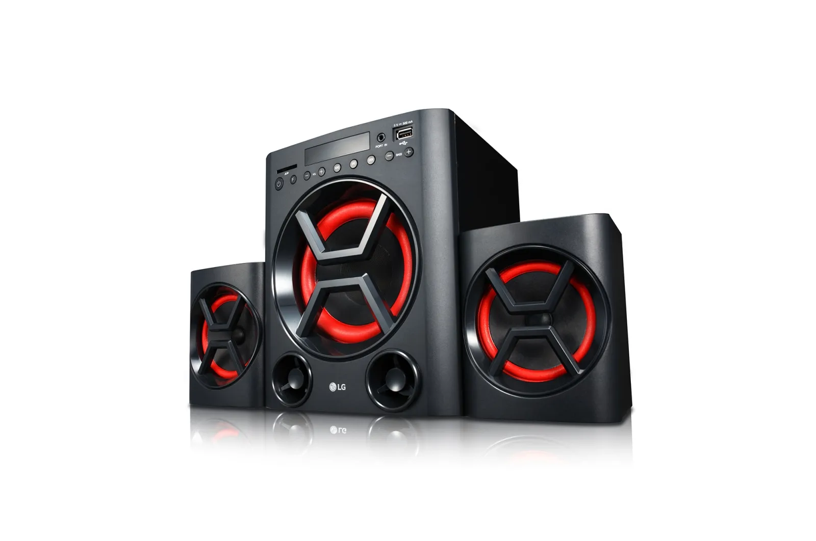 LG 40 Watt XBoom Blast+ Multimedia Speaker model LK72B front view - GharOne Nepal view 7