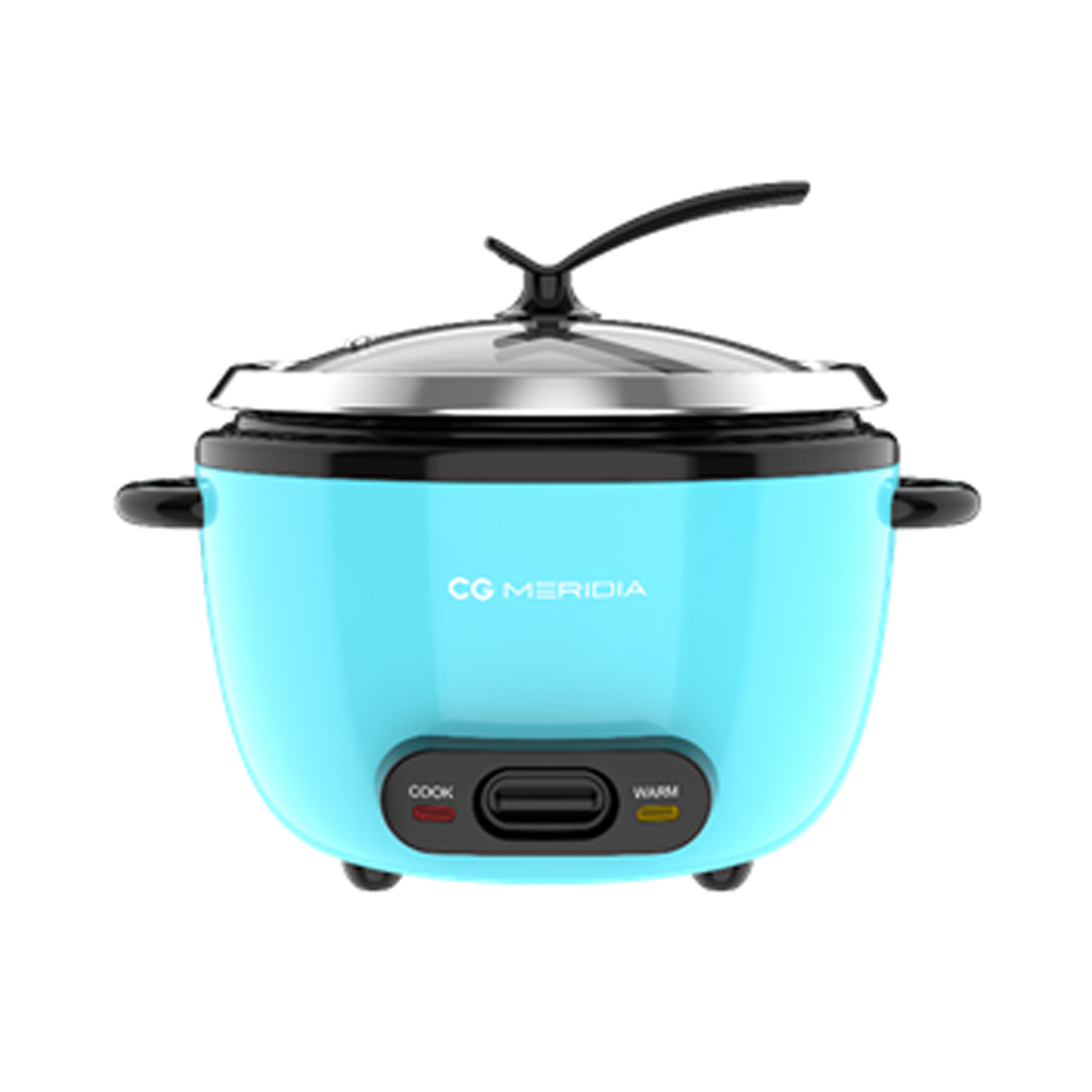 CG 1.8 Liter Drum Rice Cooker (CGMRRC18SS) model CGMRRC18SS front view - GharOne Nepal