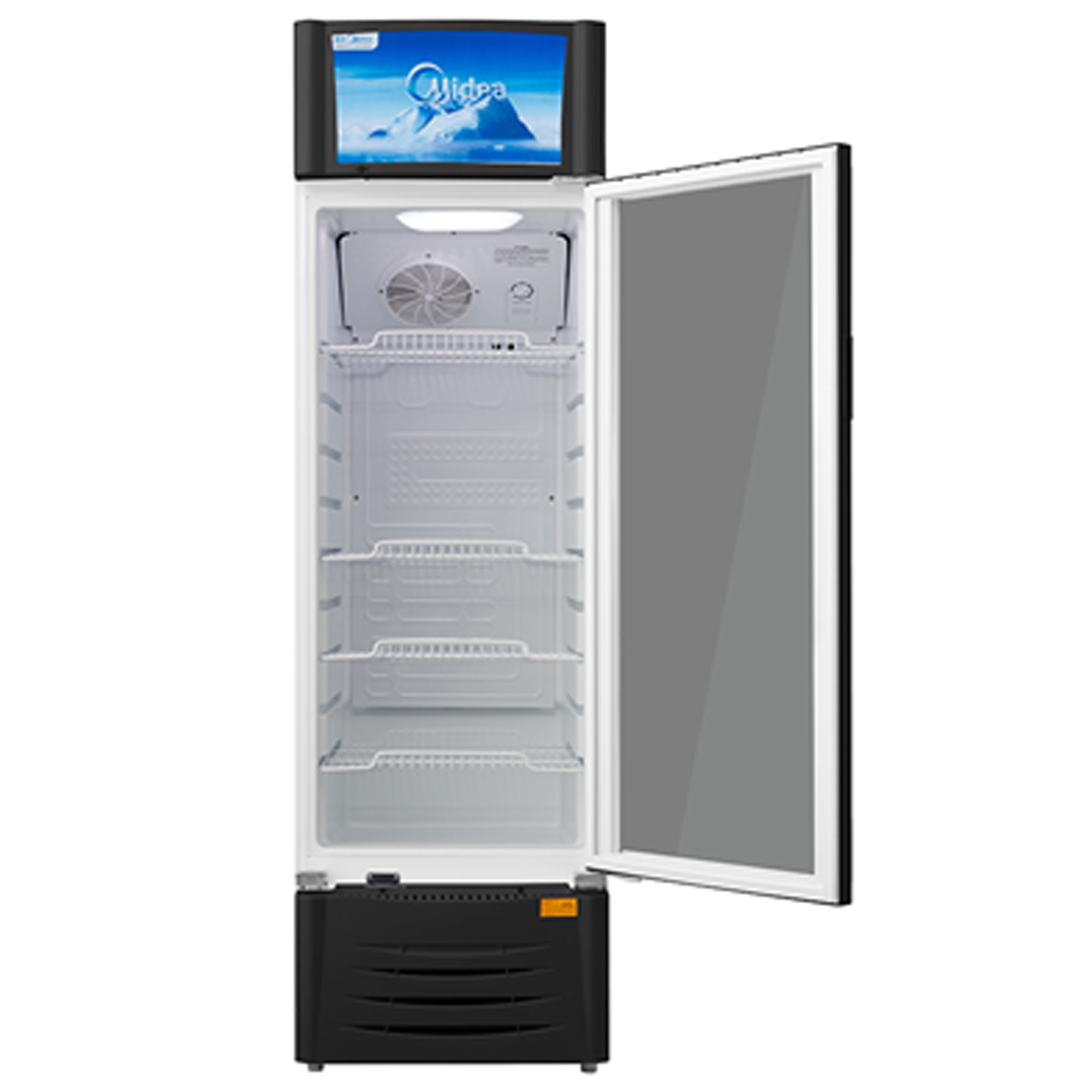 Midea 309 Liter Showcase (MDRZ434FGG30) model MDRZ434FGG30 front view - GharOne Nepal view 3