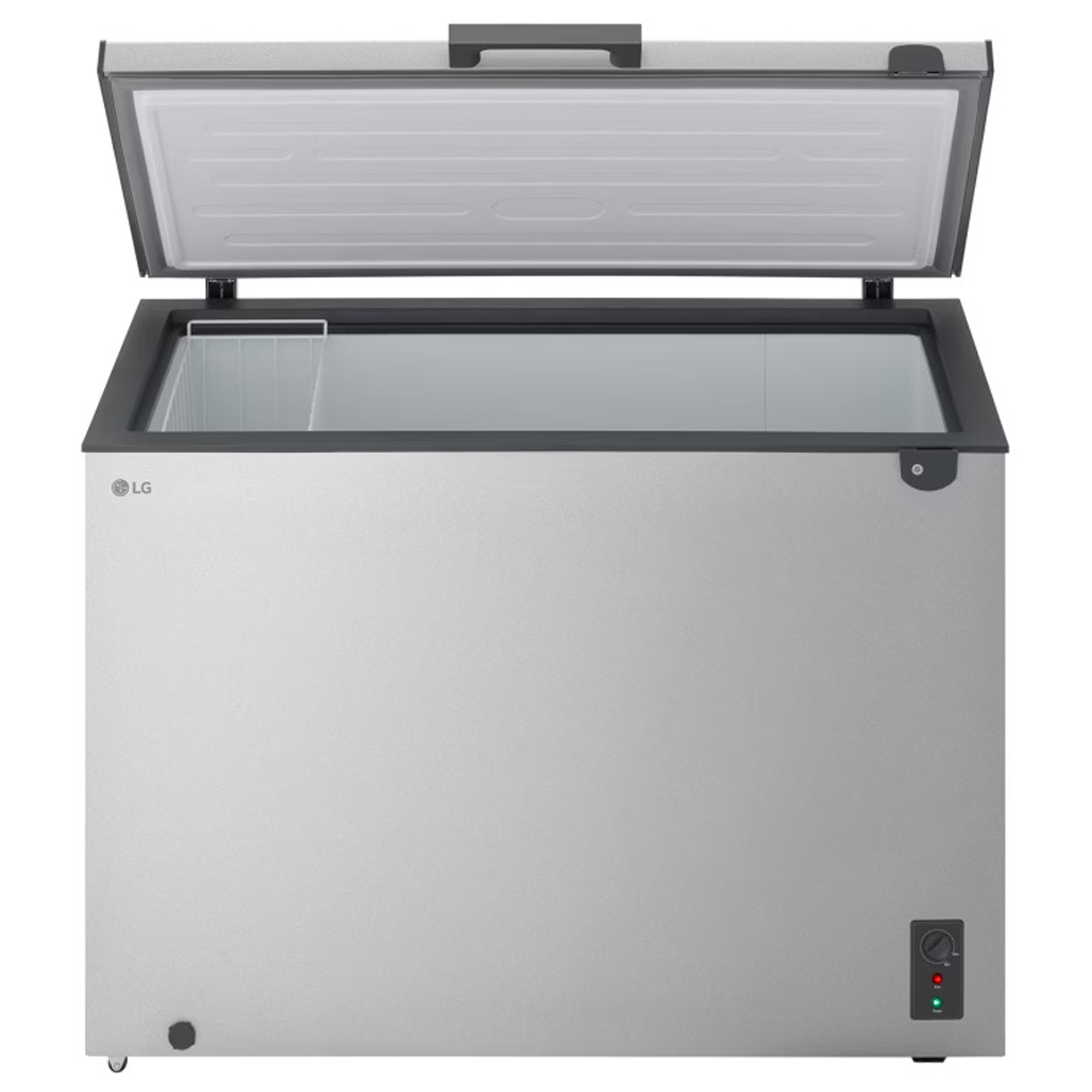 LG 291 Liter Hard Top Chest Freezer (GCFB305BQCF.ADVQ) model GCFB305BQCF.ADVQ front view - GharOne Nepal view 4