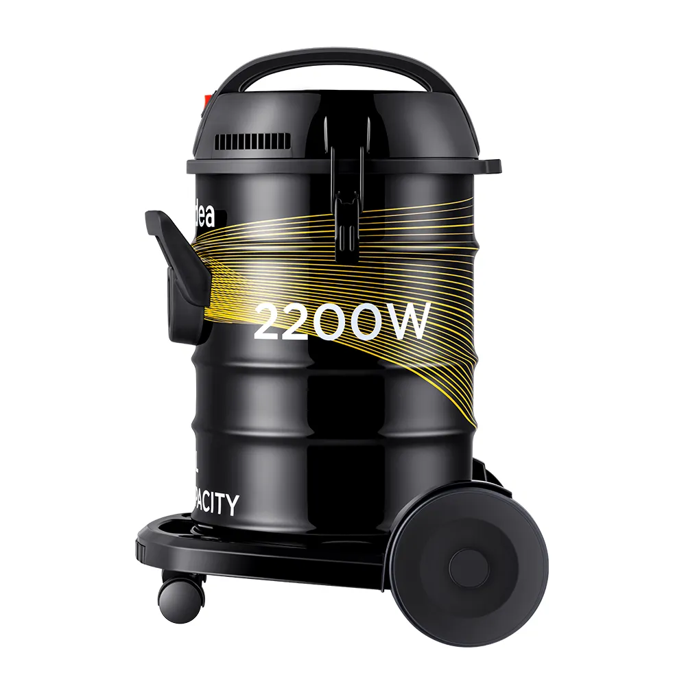 Midea 2200 Watt Dry Drum Vacuum Cleaner (MDVC23) model MDVC23 front view - GharOne Nepal