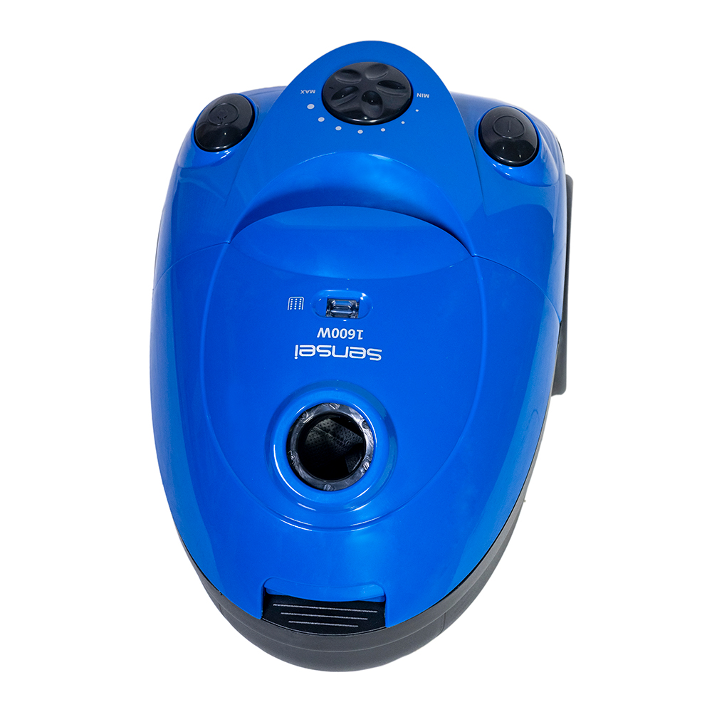 Sensei 1600 Watt Bag Type Vacuum Cleaner model SVC16BC02 front view - GharOne Nepal view 6