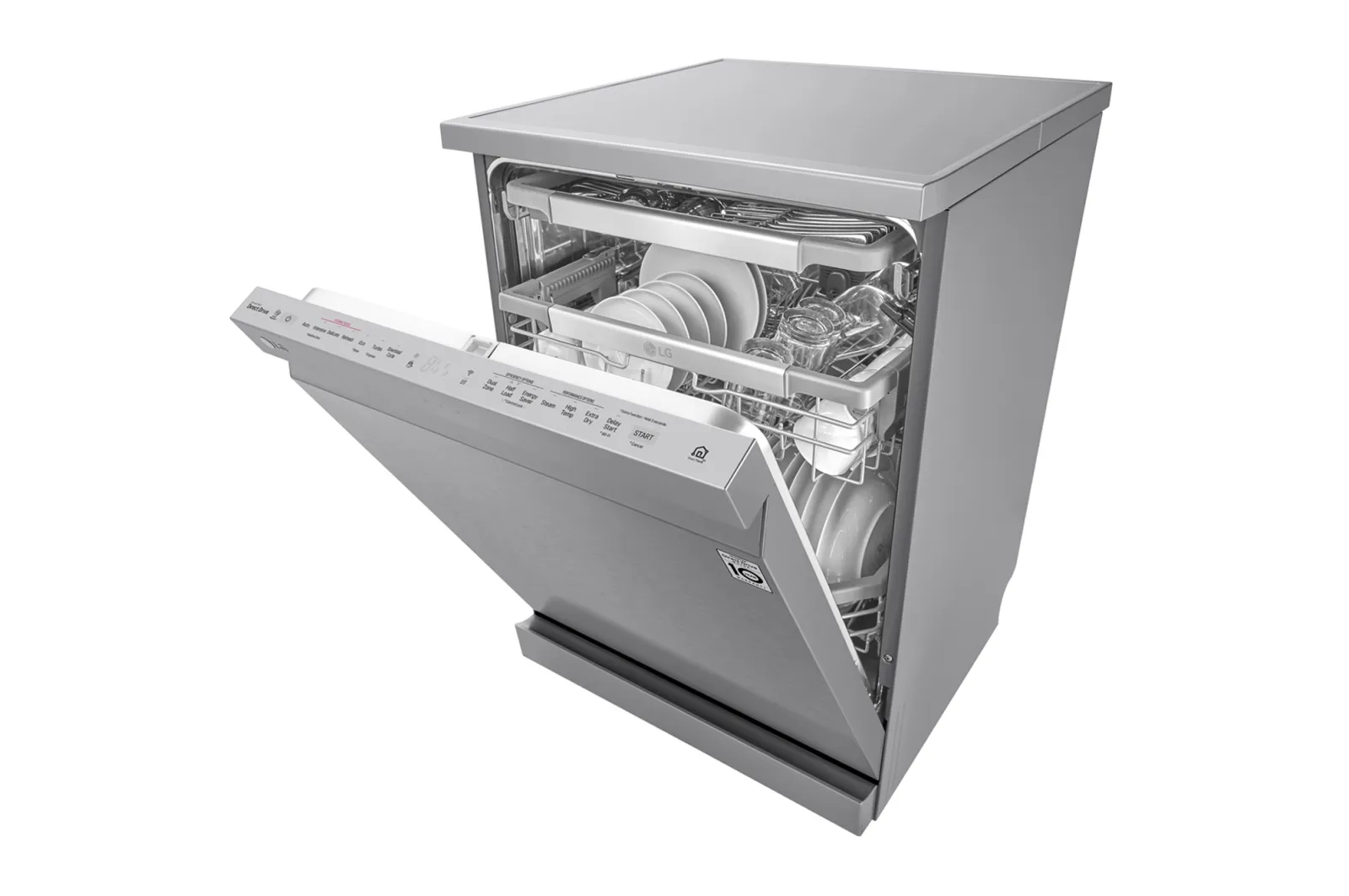 LG 14 Plate Setting Dish Washer (DFB325HS) model DFB325HS front view - GharOne Nepal view 5