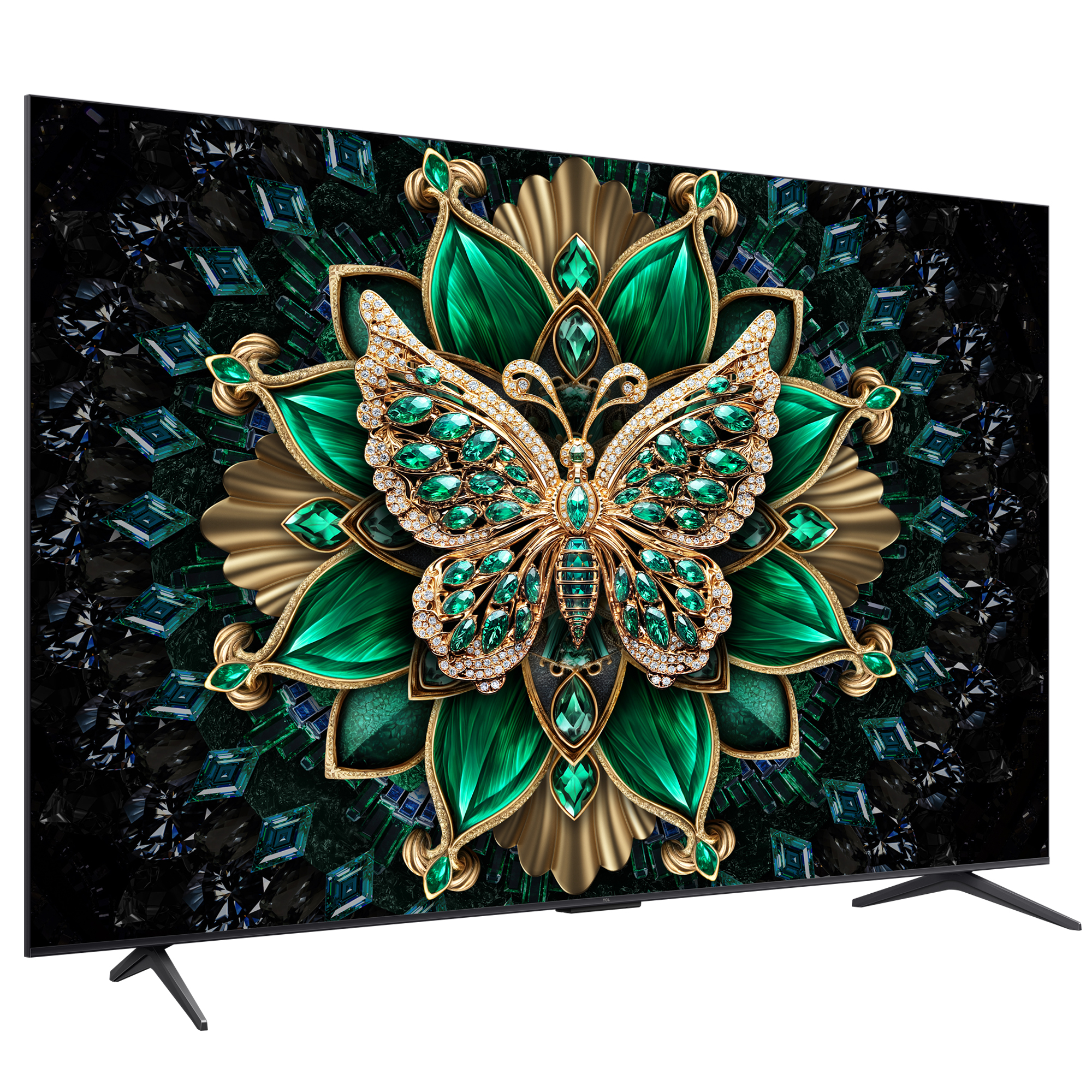 TCL 98", Premium QD-MiniLED 4K, Powered by Google TV (98C6K) model 98C6K front view - GharOne Nepal view 5