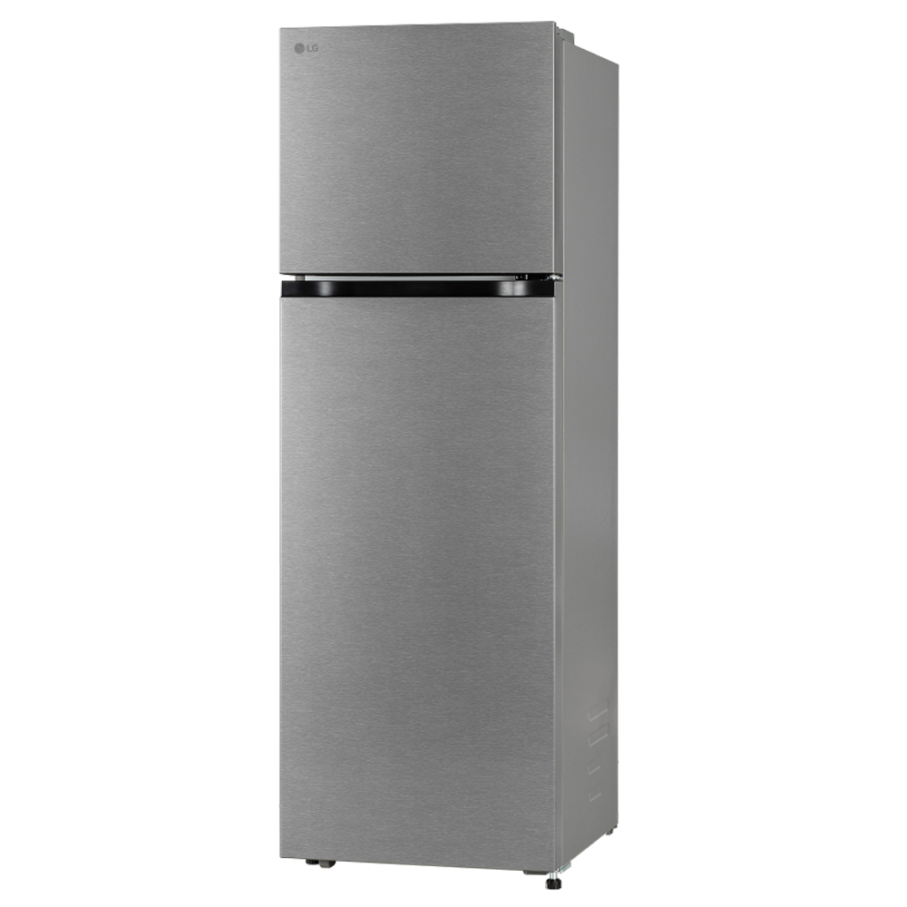 LG 238 Liter Double Door Refrigerator (GLM250BDSI.ADSQ) model GLM250BDSI.ADSQ front view - GharOne Nepal view 6