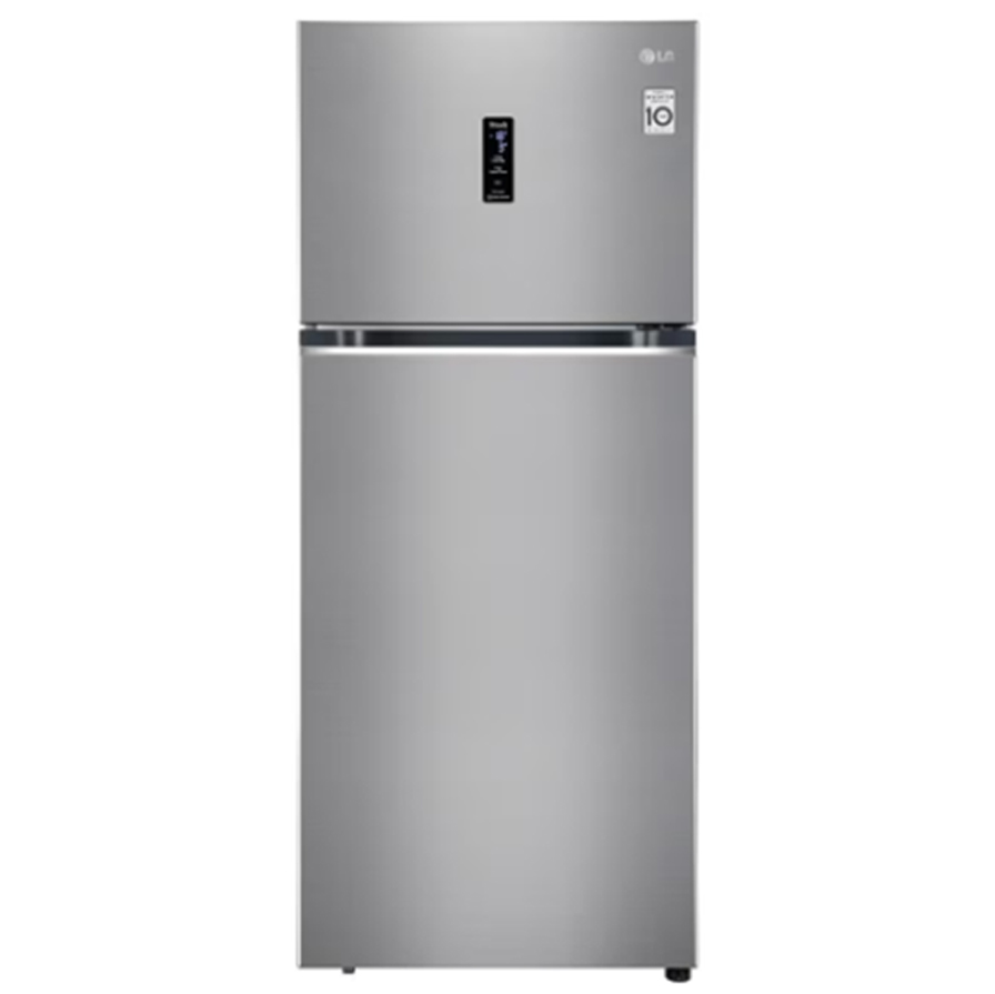 LG 423 Liter Double Door Refrigerator (GLB392PLCK.DPZQ) model GLB392PLCK.DPZQ front view - GharOne Nepal