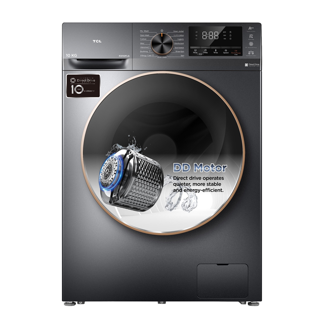TCL-10 Kg Front Load Washing Machine