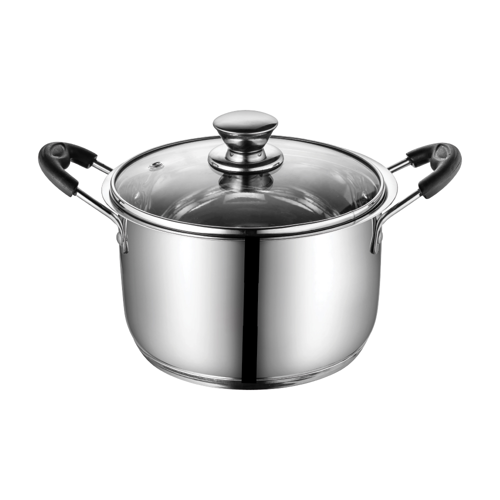 18 CM STAINLESS STEEL CASSEROLE PAN