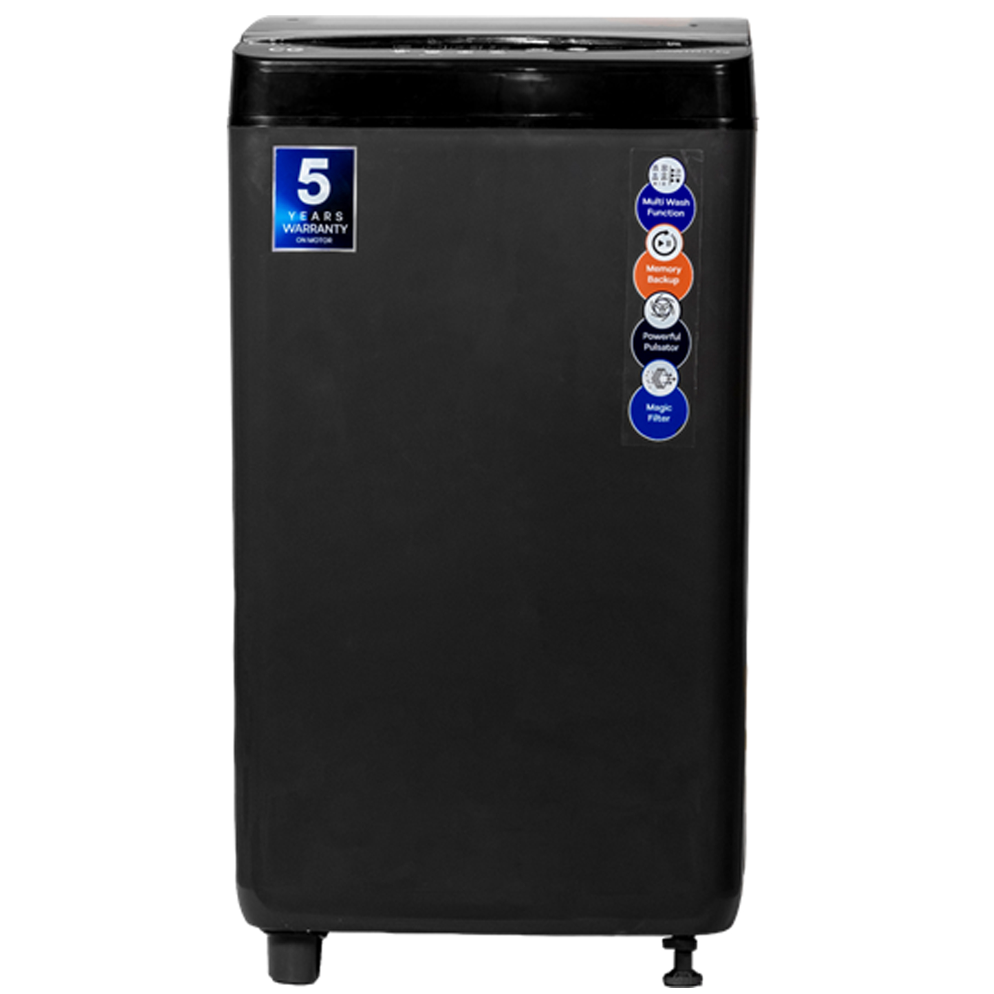 CG 7 Kg Full Automatic Top Load Washing Machine model CGWT75 front view - GharOne Nepal