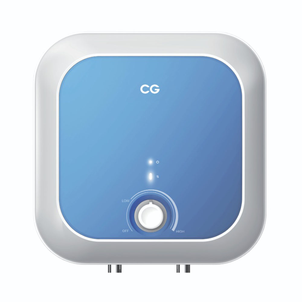 CG 10 Liter Electric Water Heater Geyser (CGEW10G02) model CGEW10G02 front view - GharOne Nepal