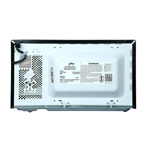 Godrej 20 Liter Grill Microwave Oven (GMX20GA9PLM-PLAIN) model GMX20GA9PLM-PLAIN front view - GharOne Nepal view 7