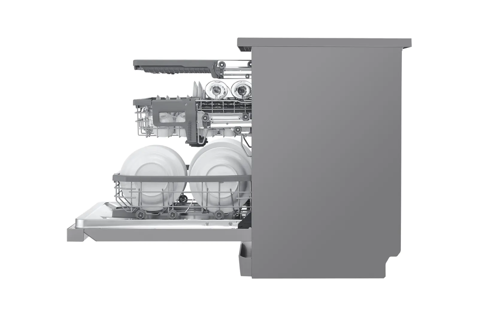 LG 14 Plate Setting Dish Washer (DFB325HS) model DFB325HS front view - GharOne Nepal view 12