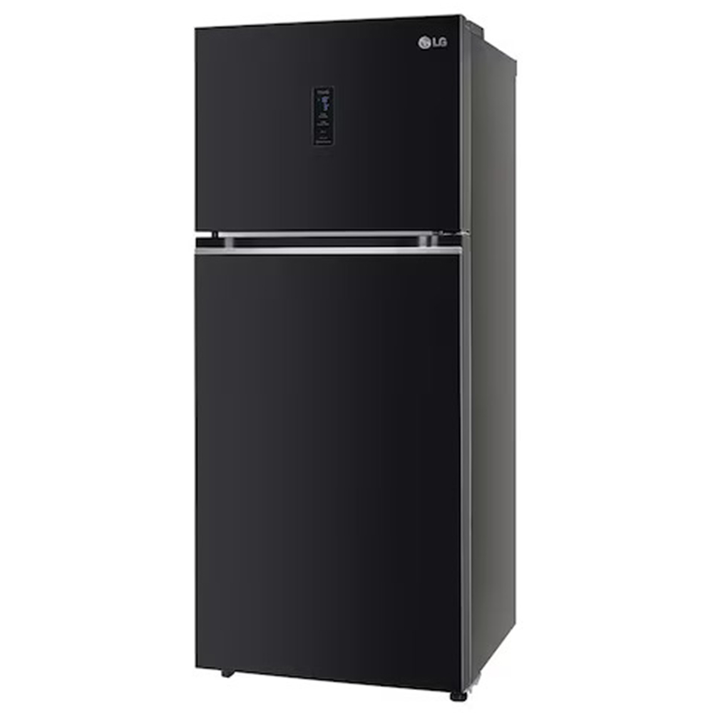 LG 360 Liter Double Door Refrigerator | Smart Inverter Compressor | Convertible | Door Cooling+ | ThinQ Wi-Fi (GLT400CESI.AESQ) model GLT400CESI.AESQ front view - GharOne Nepal view 3