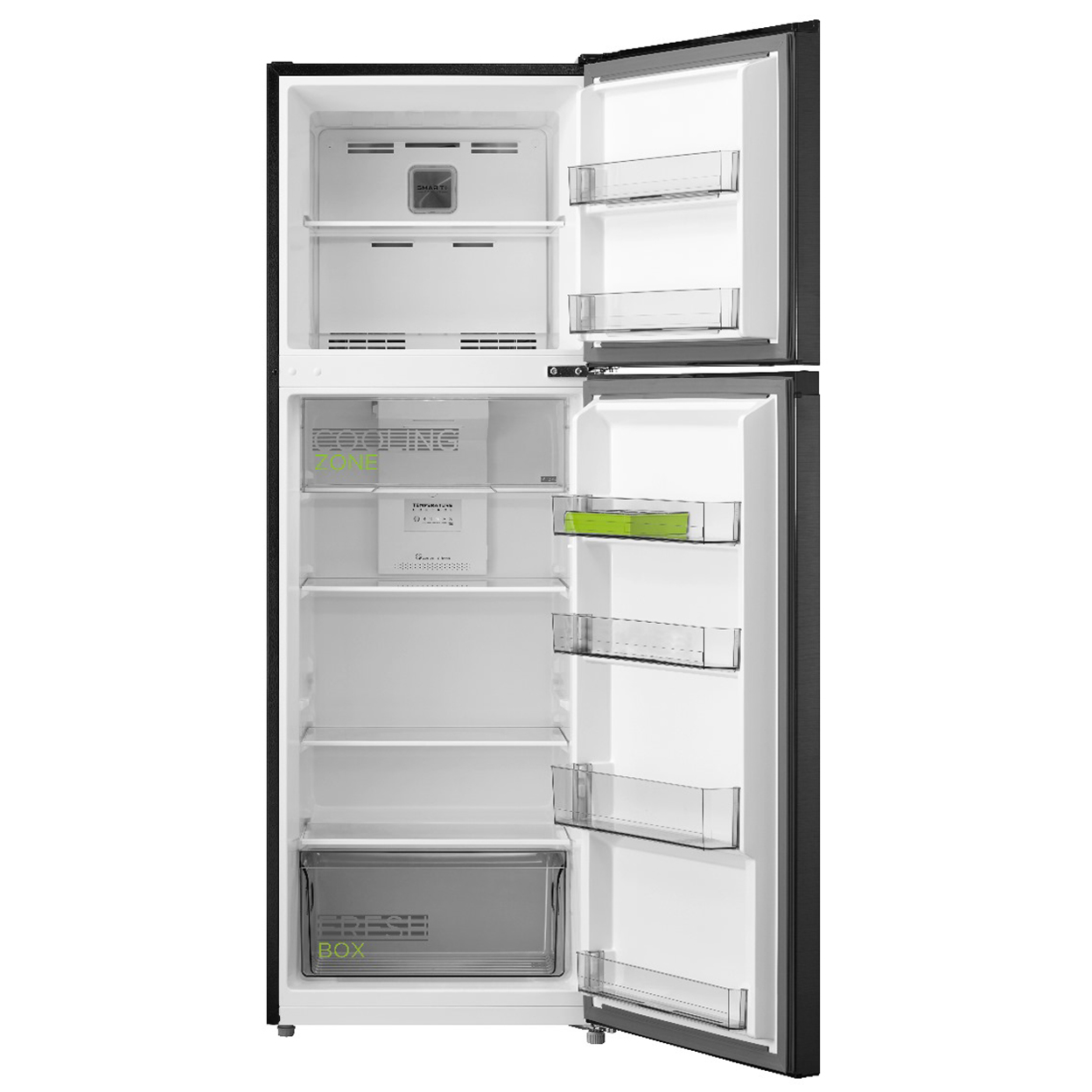 Midea 338 Liter Double Door Refrigerator (MDRT489MTB28-MY) model MDRT489MTB28-MY front view - GharOne Nepal view 3