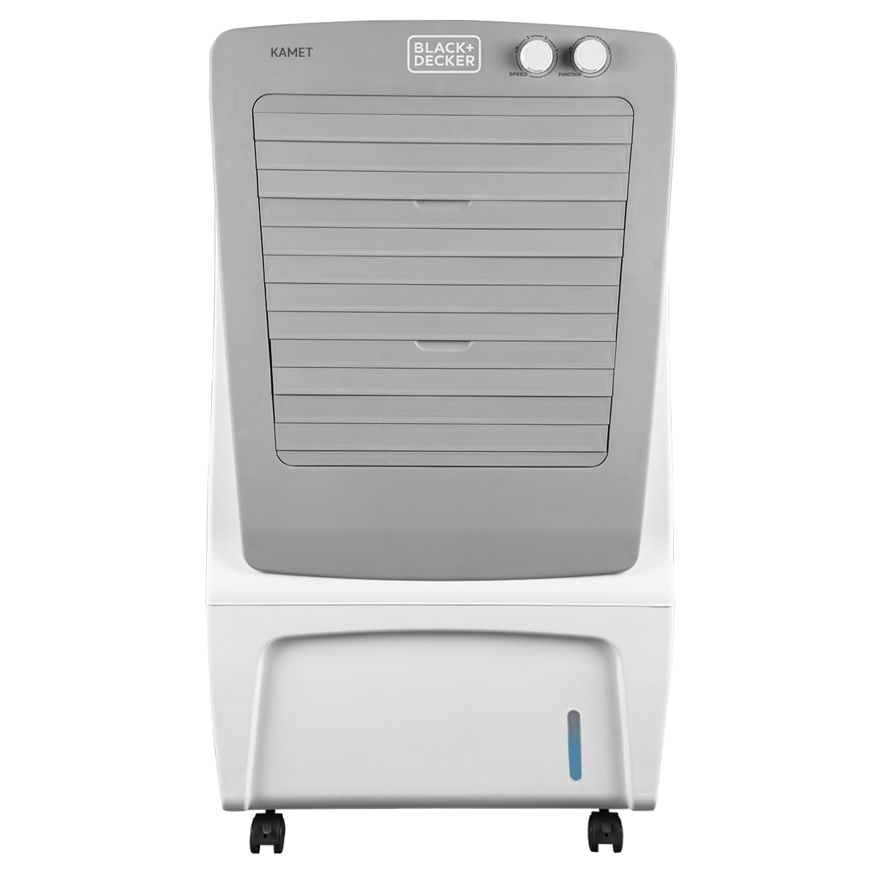 Black+Decker 65 Liter Desert Air Cooler (KAMET PLUS 65L-BXAC09065IN) model KAMET PLUS 65L-BXAC09065IN front view - GharOne Nepal