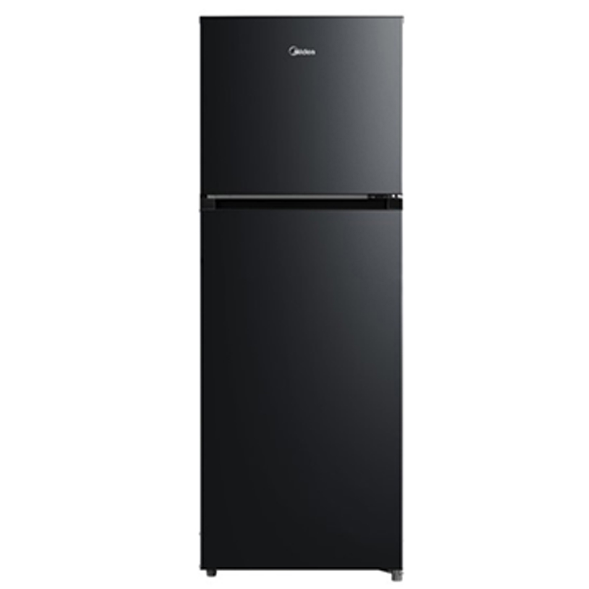 Midea 218 Liter Double Door Refrigarator model MDRT306MTB30 front view - GharOne Nepal