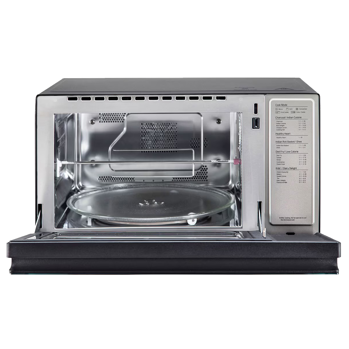 LG 32 Liter Convection Micro Wave Oven (MJEN326ULW) model MJEN326ULW front view - GharOne Nepal view 4