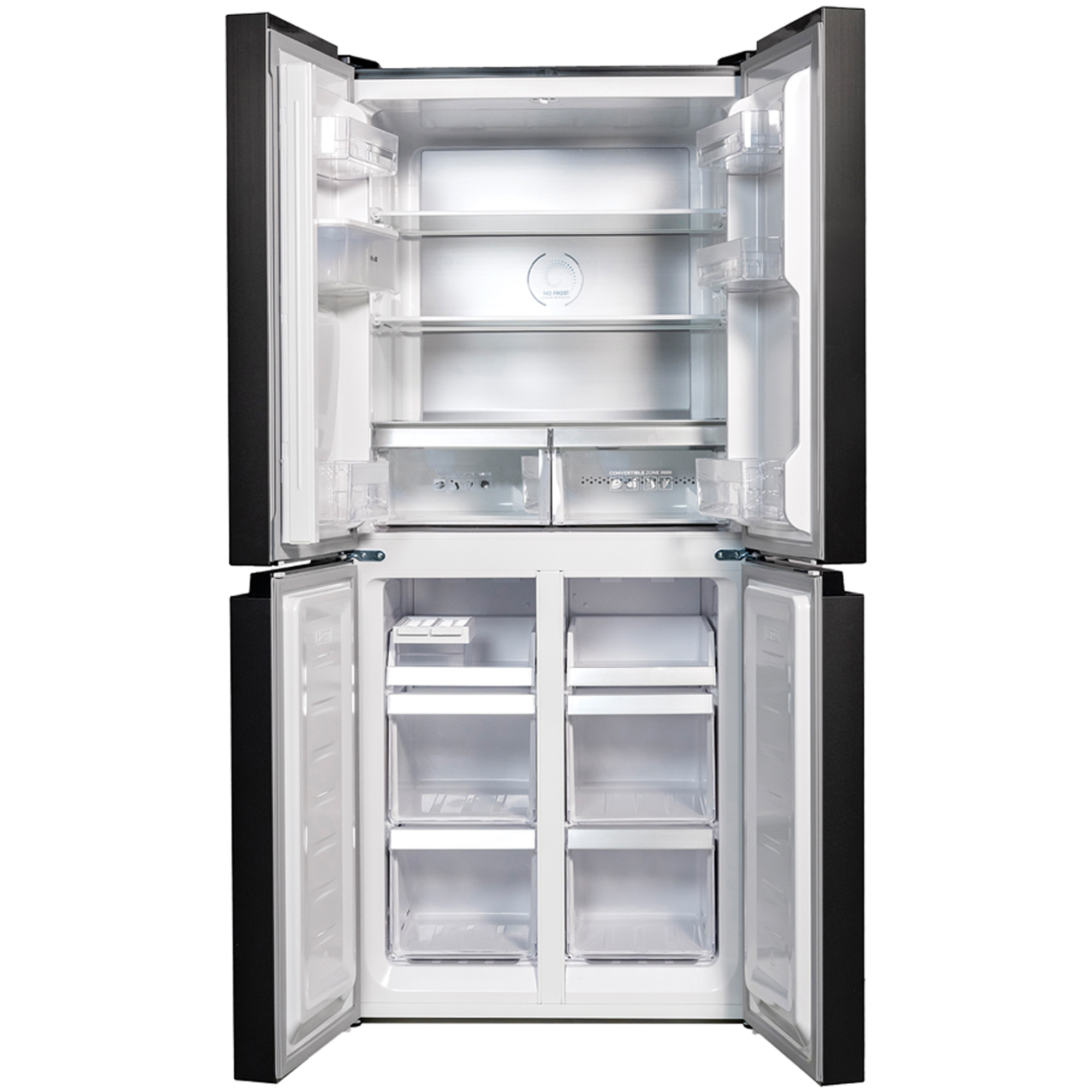 CG 520 Liter Multi Door Refrigerator (CGMMD540MGI) model CGMMD540MGI front view - GharOne Nepal view 3