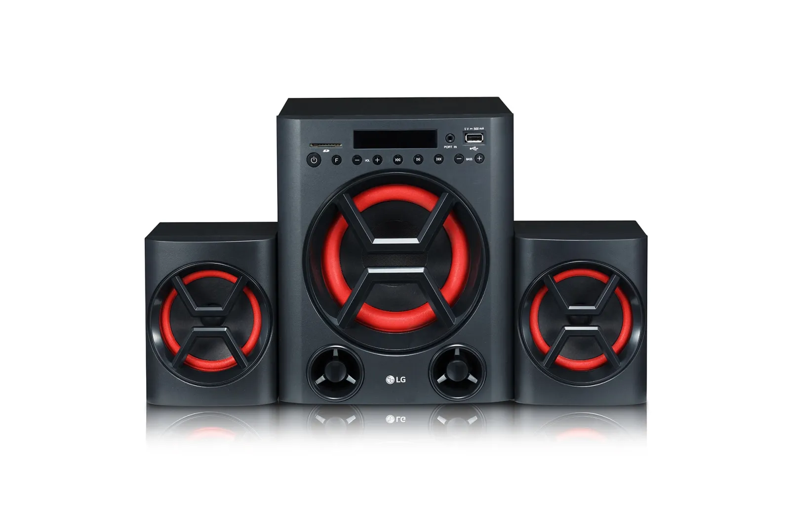 LG 40 Watt XBoom Blast+ Multimedia Speaker model LK72B front view - GharOne Nepal view 4