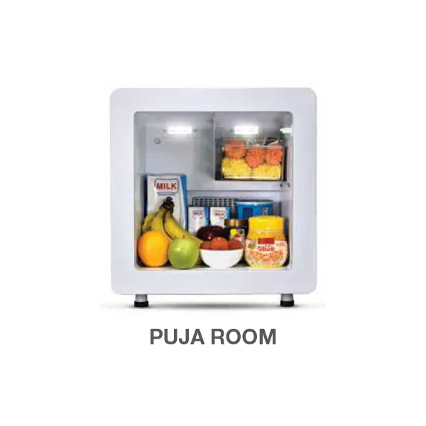 Godrej 30 Liter Refrigerator (TEC QUBE 30L HS Q103 BLACK) model TEC QUBE 30L HS Q103 BLACK front view - GharOne Nepal view 6