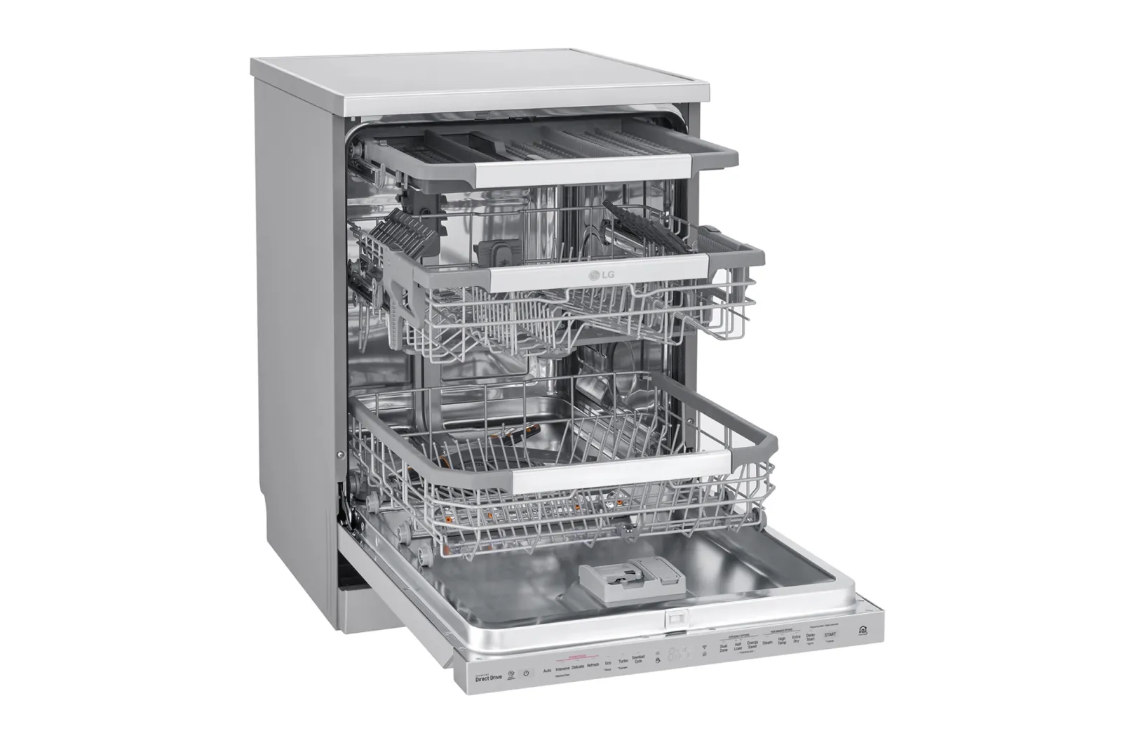 LG 14 Plate Setting Dish Washer (DFB325HS) model DFB325HS front view - GharOne Nepal view 10