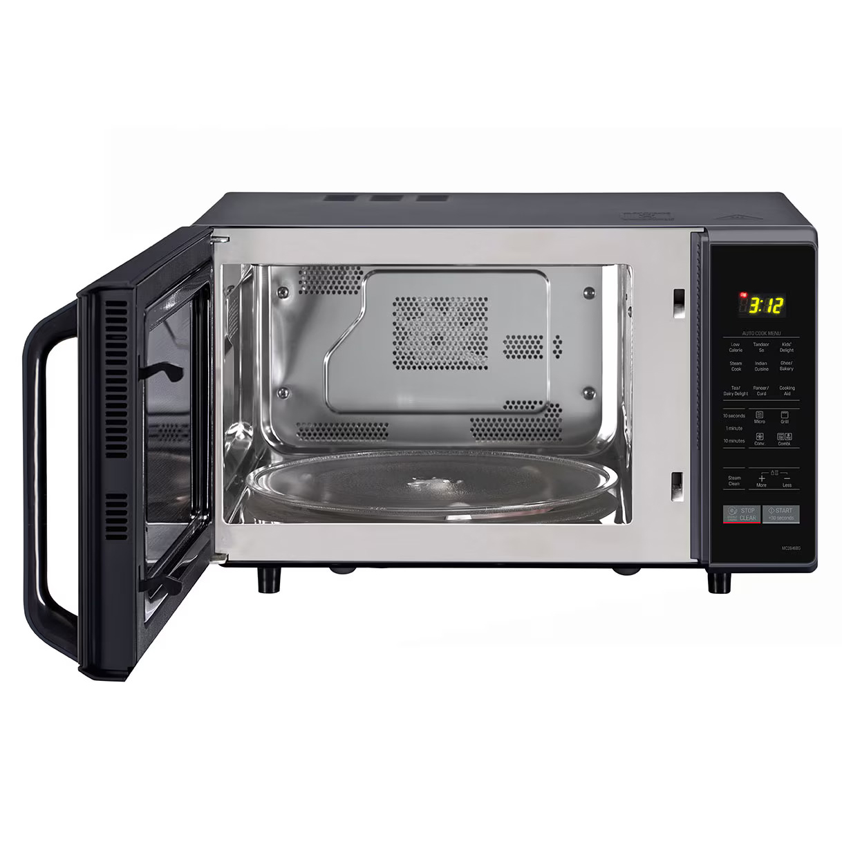 LG 28 Liter Convection Microwave Oven (MC2846BG) model MC2846BG front view - GharOne Nepal view 3