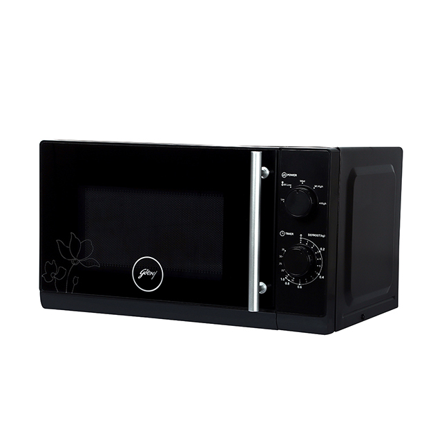 Godrej 20 Liter Solo Microwave Oven (GMX20SA2BLM-BLACK) model GMX20SA2BLM-BLACK front view - GharOne Nepal view 3
