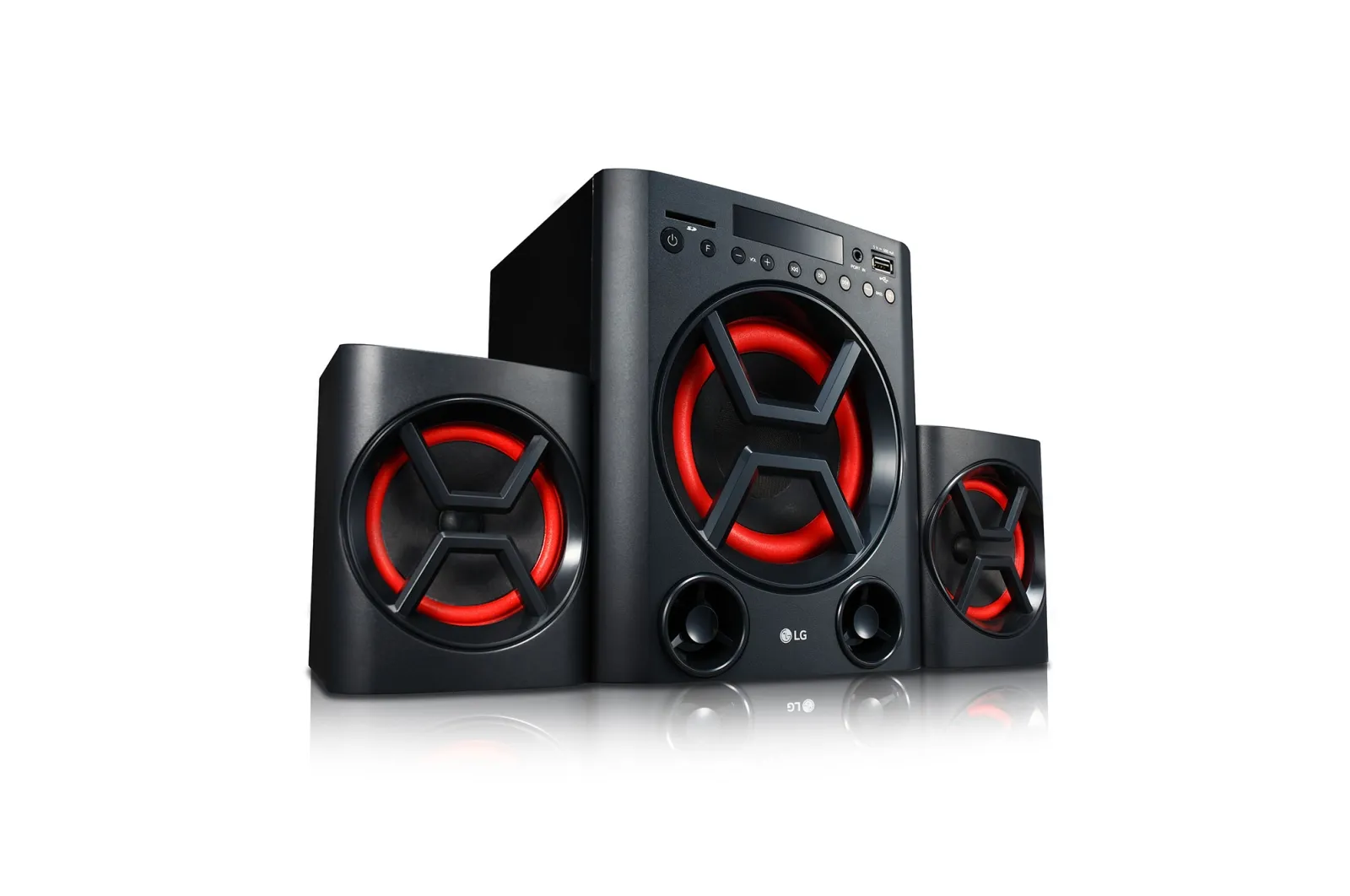 LG 40 Watt XBoom Blast+ Multimedia Speaker model LK72B front view - GharOne Nepal view 9