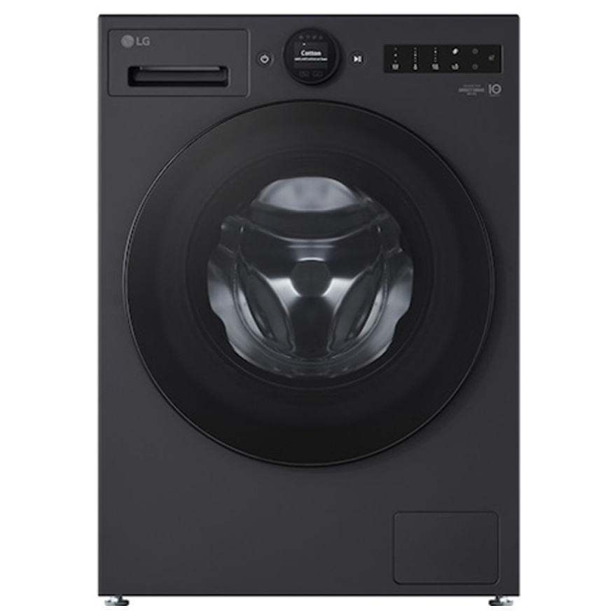 LG 14Kg Fully Automatic Front Load Washing Machine (FX1414S2K.AEBQ) model FX1414S2K.AEBQ front view - GharOne Nepal