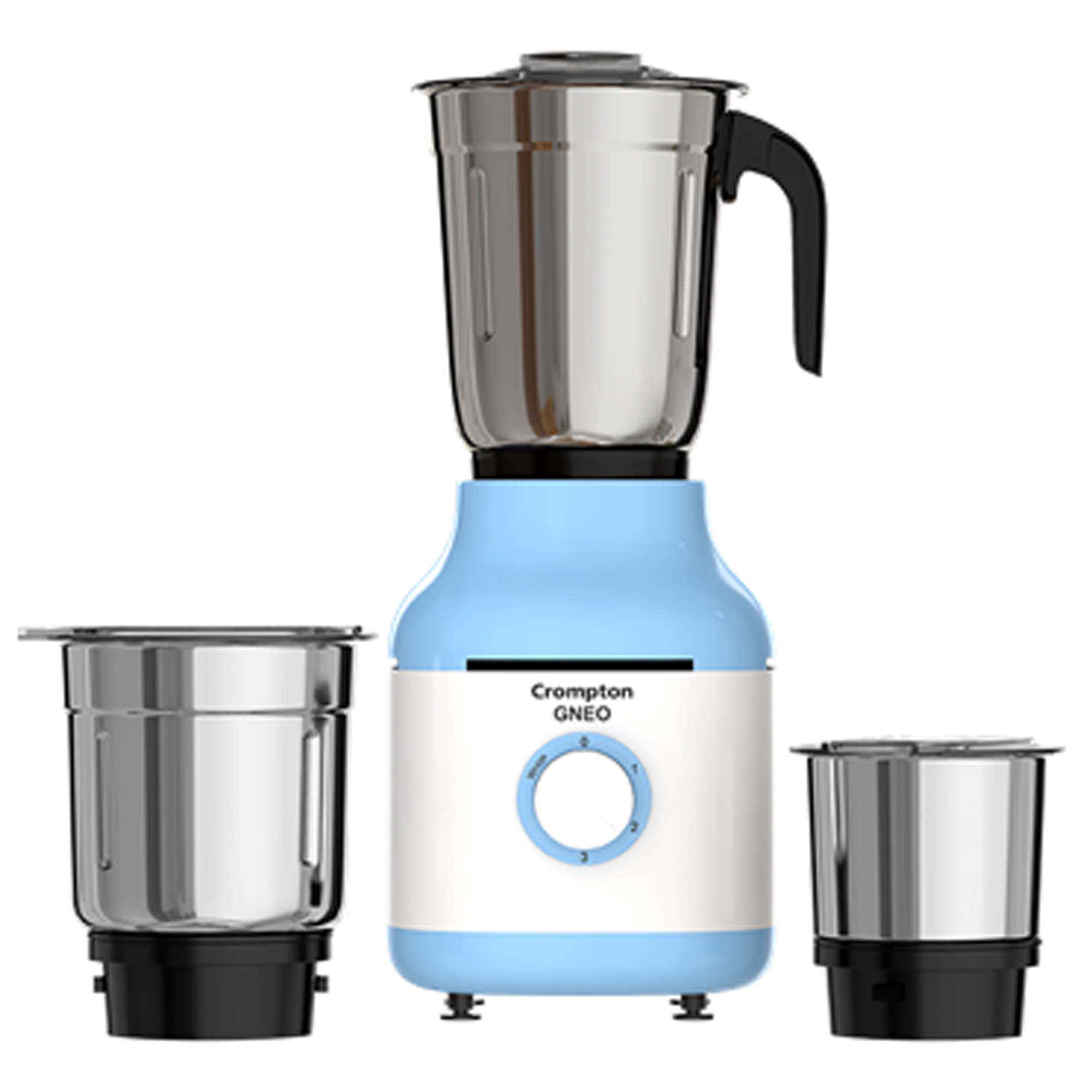 Crompton 500 Watt Mixer Grinder (ACGM-GNEOX500W3J) model ACGM-GNEOX500W3J front view - GharOne Nepal