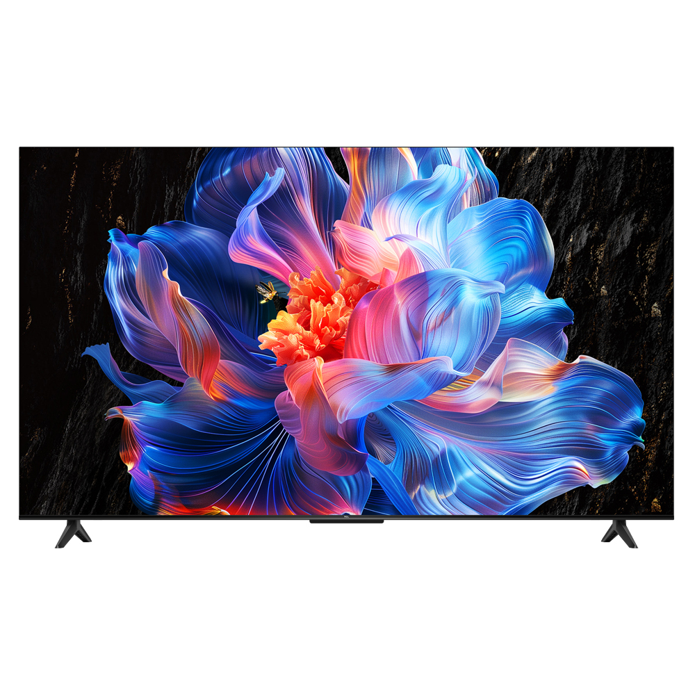 TCL 43 Inch 4K HDR, Powered by Google TV model 43V6C front view - GharOne Nepal